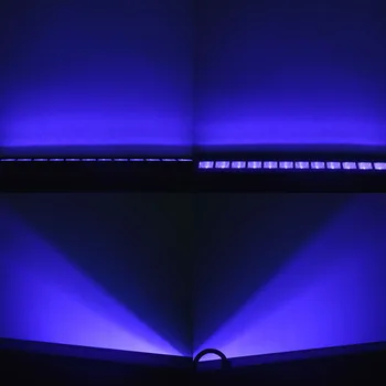 6leds 9leds 12leds Wall Washer LED UV Fáze Svetlo Bar Black Party Club Disco Svetlo Na Vianoce Krytý Fáze Účinok Svetlá