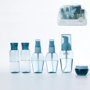 6Pcs Cestovné Silikónová Fľaša Nastaviť Sprej Fľašiach Kozmetické Hydratačný Malé Prenosné Fľaše Nastaviť Pre Cestovanie
