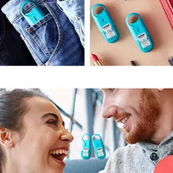 7.7 ml Mini Pocket Cool Mint Ústne Hmlu Úst Prírodné Arómy Zubné Zlý Dych Odstraňovač Liečba