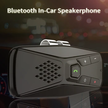 7 jazykoch auto slnečná clona Bluetooth 5.0 prijímač prehrávač hudby auto Bluetooth hands-free telefón Bluetooth audio zosilňovač, bez hluku