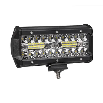 7 Palcový 400W 12V/24V LED Pracovné Svetlo Pásy Povodňových Svetelný Lúč off-road 4WD Pre SUV Riadiť Auto Svetlomety Hmlové Svetlo