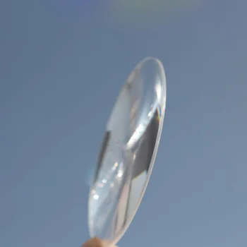 70 mm Optické PMMA Kondenzačný Solárne Fresnelove Šošovky 3D VR Glassses Objektív Plastová Lupa Ohnisková vzdialenosť 2 KS