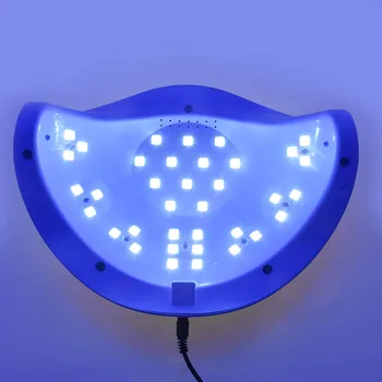 72W UV Lampa LED Lampa na Nechty, Nechty, Vlasy Pre Všetky Gély poľský Slnečné Svetlo Infračervené Sensing10/30/60s Inteligentný Časovač Pre Manicur na nechty, vlasy