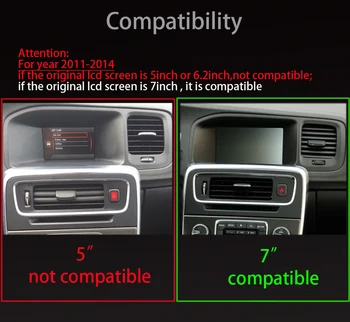8.8 palcový RAM2G Android 9.0 PX6 Auto Rádio Stereo Pre Volvo S60, V60 xc60 2011-Podporou GPS výlet informaiton plne dotykový
