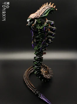 8 cm Predator VS Alien 13. Zostavy Kráľovná Facehugger Akcie Obrázok Modelu NECA