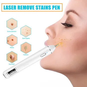 8 Úroveň Plazma Pero Domov Beauty Laser Mol Odstránenie Kože Kukurica Pehaveniu Nevus Dark Age Sweep Mieste Tattoo Remover Elektrický Stroj