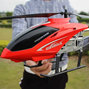 80 cm Veľké s LED Svetlom RC vrtuľník hučí vrtuľník na diaľkové ovládanie detí mimo lietania hračky pre chlapcov, hračky pre 10 ročný