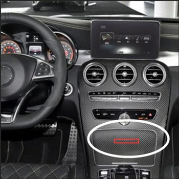 83mm List, Znak, Odznak na Mercedes Benz AMG Interiéru stredovej Konzoly Fob Logo Auta Styling Príslušenstvo 3D Nálepka pre C E GLA GLK