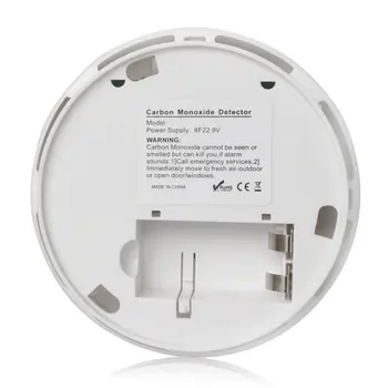 85 db Varovanie Vysoko Citlivé LCD Displej 808 CO Plynový Senzor oxidom Uhoľnatým Alarm Detektor Pre Home Security