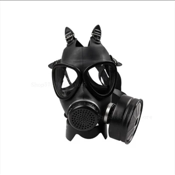 87 Typ Gumy Hlavu Nosenie Grimasa Respirátor Farby na Striekanie Dekorácie Plynová Maska, Chemické Ochranné celotvárová Maska formaldehyd