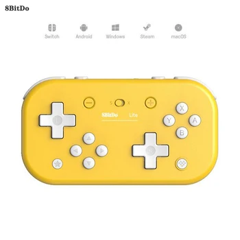 8BitDo Lite Bezdrôtové Bluetooth Gamepad Prepnúť Regulátor Herný Ovládač Pre Nintendo Prepínač Lite Para Windows