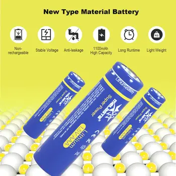 8pcs lifes2 Lítiová batéria AAA 1,5 V 1100mAh Primárne Batérie pre Auto, Hračky, Diaľkové Hodiny Bezdrôtové Elektrické zubné Kefky