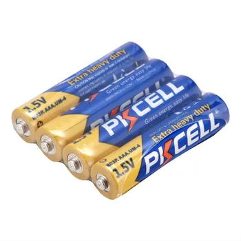 8pcs/veľa Pkcell AAA Batérie 1,5 V R03P Ťažkých Zinok Uhlíka 3A Suché Batérie 1.5 V Batérie na Jedno Použitie