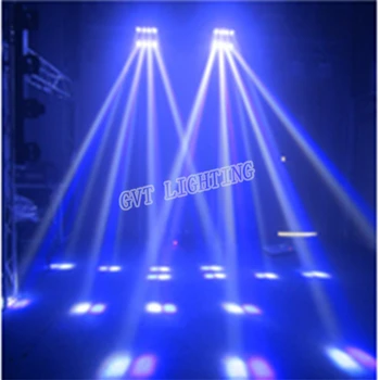 8x10W RGBW Mini Led Pavúk Svetlo Pohyblivé Hlavy DMX Lúč Pohyblivé Hlavy Svetla Led Strany Udalosť Zobraziť Svetlo DJ Osvetlenie