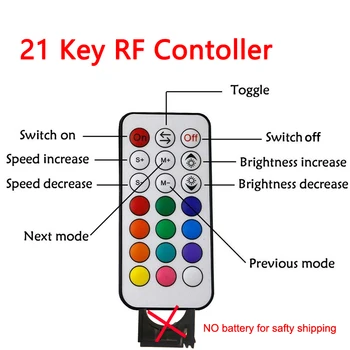 9-28V Magic Domov RGBWW RGB+SCS LED Controller Wifi A RF Pre LED Pás Svetla