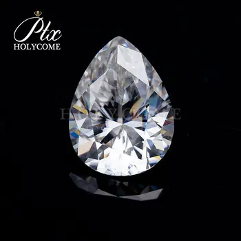 9.64X6.07X3.80mm hot predaj Hruška rez vysoko kvalitný G, VS2 voľné moissanite dodávateľa diamond ring voľný carvingwholesale