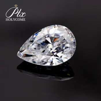 9.64X6.07X3.80mm hot predaj Hruška rez vysoko kvalitný G, VS2 voľné moissanite dodávateľa diamond ring voľný carvingwholesale