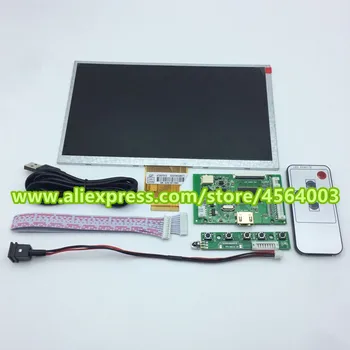 9 palcov 800*480 pre Raspberry pi PC TTL matrix displej LCD, HDMI Monitor AT090TN10 12 malých ovládač rada Audio controller