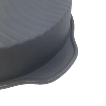 9 Palcový Silikónové Tortu Formy Okrúhly Tvar 3D Silikónové fondant Formy DIY Pečenie Nástroje Smotanové Dezerty Tortu Formy na Pečenie Pan Nástroje