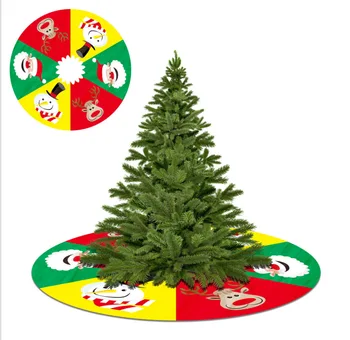 90 cm Veselé Vianoce Strom Sukne s Obväz Deka CarpetNew Nový Rok Dekorácie, Vianočné Dekorácie pre Domov Strom Sukne