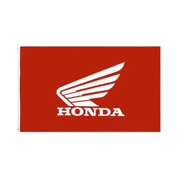 90x150cm Motocykel Honda Vlajka 3x5ft