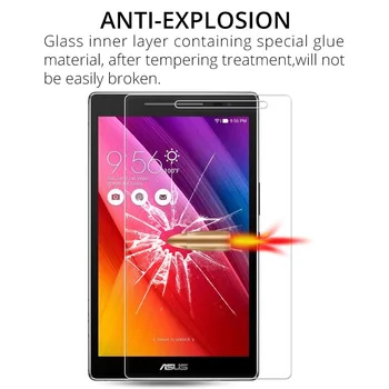 9H Premium Tvrdeného Skla Screen Protector Kryt Pre ASUS ZenPad 3S 10 Z500M Tablet
