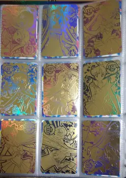 9pcs/set Sailor Moon Samoopaľovacie Taiwan Fantasy Crystal Silver Hračky Záľuby Hobby, Zberateľstvo Herné Kolekcia Anime Karty