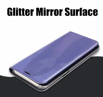 A30 Smart Mirror vyklápací Kryt Pre Samsung Galaxy A30 Prípade Hot Luxus Pre Samsung SM-A305F/DS SM-A305FN/DS SM-A305G/DS Prípade Coque