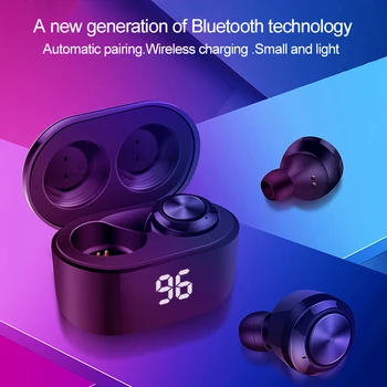 A6 GT1 TWS Bluetooth Slúchadlá, HD Bezdrôtové Stereo Slúchadlá,potlačenie Šumu Gaming Headset Pre Android IOS
