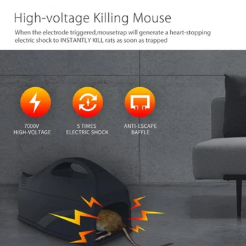 AAY-Elektronické Myš Rat Trap Hlodavce Pešti Vrah WiFi Diaľkové Ovládanie Elektrické Zapper