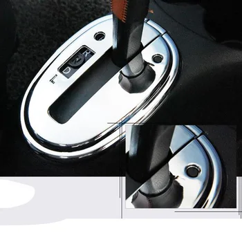 ABS Chrome auto príslušenstvo styling pre Nissan Sunny Rokov 2011-2016 Auto radenie gombík frame panel Kryt Výbava