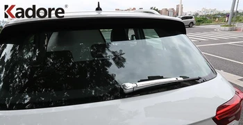 ABS Chrome Zadné Okno, Stierač Rameno Stierača Kryt Výbava Prekrytie Tryska Obloha Tvarovanie Pre Volkswagen T-ROC TROC 2017 2018 2019