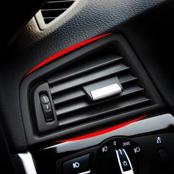ABS Front row vietor ľavej klimatizácia ventilačné mriežky pre BMW F10 F11 2010-2016 5 Série odvzdušňovací otvor mriežka kryt LHD
