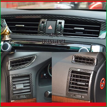 ABS Uhlíkových vlákien Vzhľad odvzdušňovací Otvor rám flitrami nálepky príslušenstvo kryt Výbava pre Toyota MarkX Značka X, 2010-2017 LHD Auto