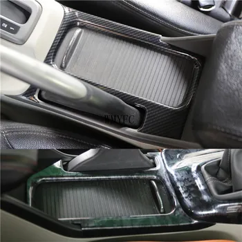 ABS Uhlíkových Vlákien Štýl Auto Príslušenstvo Pre Honda Civic 9. LHD na roky 2012-Auto Vody Držiak Panel Rám, Kryt Výbava Styling