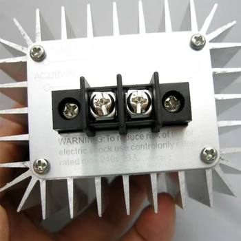 AC 220V 5000W DISPLEJ Elektronický Regulátor Napätia Rýchlosti Regulátor Teploty Stmievanie Stmievače