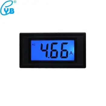 AC 5A Digitálny Displej Amperemeter Amp Sledovať Aktuálny Indikátor Ammeter Tester na Meranie Nástroja LCD Meter Ampér 76*hrúbka 39,5 mm