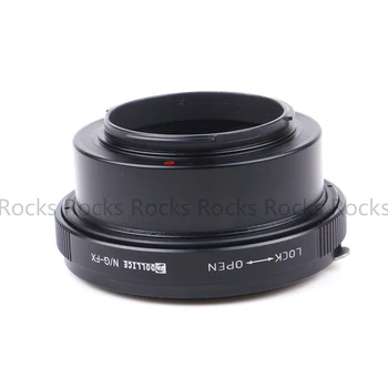 Adaptér objektívu Oblek Pre Nikon G Objektív, aby Vyhovovali pre Fujifilm X Kamery