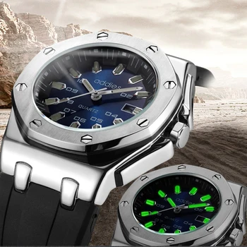 Addies 2020 pánske hodinky top značky luxusné Studenej Svetelný 30 M Vodotesný Business náramkové hodinky pánske Hodiny Mužskej Módy Športové Hodinky