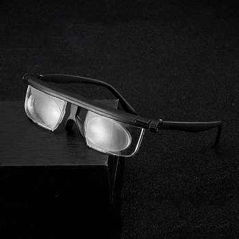Adlens Zameranie Nastaviteľné Muži Ženy Okuliare na Čítanie Krátkozrakosť Okuliare -6D až +3D Dioptrie Zväčšovacie Premennej Sily