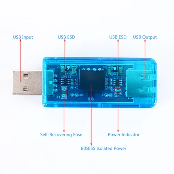 ADUM3160 B0505S 1W 1500V USB na USB Napätie Izolant Modul 12Mbps 1.5 mb / s