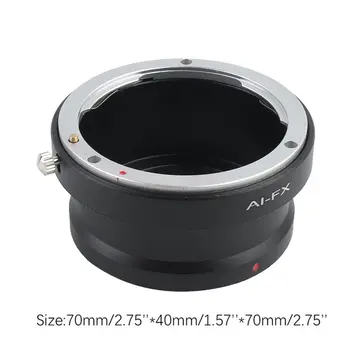 AI-FX Fotoaparát Adaptér Objektívu Závit Mount pre Nikon AF Objektív pre Fujifilm X-pro1, X-pro2 X-T1 X-T2 X-T20 X-T10 Fotoaparát Adaptér Krúžok