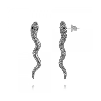Aide 925 Sterling Silver Minimalistický Had Jednoduché Bling Malé Mini Stud Náušnice pre Mužov, Ženy, Strán, Svadby Roztomilý Kúzlo Šperky