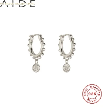 AIDE Mini Star Náušnice Pre Ženy 925 Sterling Silver Náušnice Visieť Šperky, Piercing Ucha Putá Pendientes Серьги #8.1