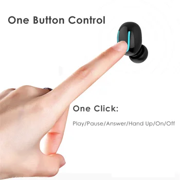 Aimitek Q13S TWS Bluetooth 5.0 Headset Mini Dvojičky Bezdrôtové Stereo Slúchadlá In-Ear Slúchadlá Plnenie Box s Mikrofónom pre chytré telefóny