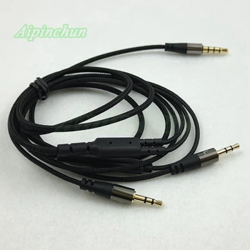 Aipinchun 3,5 mm do 2,5 mm Audio Kábel Káblom Slúchadiel S Mikrofónom Náhrada za sol Repulic Master Skladby HD V8/V10/V12/X3 Headset