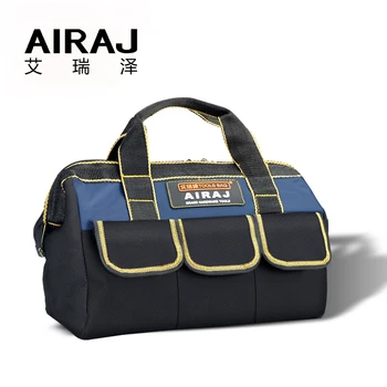 AIRAJ 13 v Tool Bag, Veľkú Kapacitu Top Otvorenie Tool Kit, Nástroj Skladovanie Vrecko Pre Elektrikára Tesárstvo Montérov