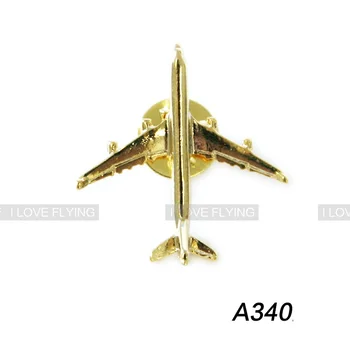 Airbus A321 A330 A340 A380 Mini Odznak Medaila Zlatá Rovine Tvar Špeciálne Osobný Darček pre Filght Posádky Pilot Letec Letectva Milenca