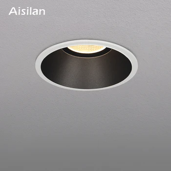 Aisilan LED Zapustené bodové svetlo Úzke Hranice lampa domov pozornosti 7.5 otvorte otvor downlight minimalistický obývacia izba CRI 93