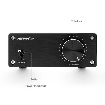 AIYIMA 2.0 Digitálny HiFi Zosilňovač Audio 300Wx2 TPA3255 Domáce Kino Triedy D, Stereo Zvuk, Reproduktor, Zosilňovač Mini Amp